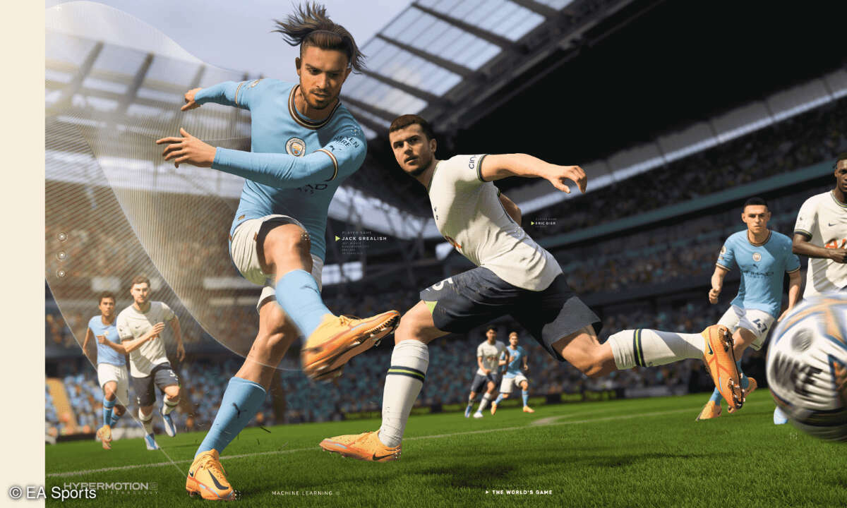 Mit Hypermotion2 gelingt FIFA 23 ein nahezu lebensechtes Spielgefühl.