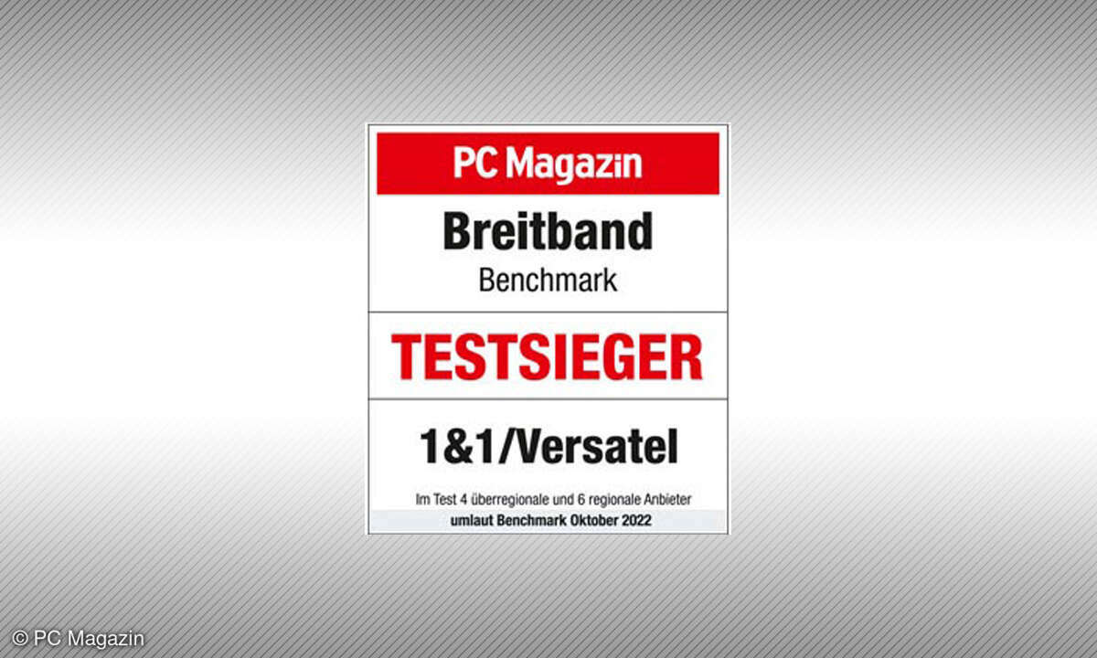 Breitband-Benchmark 2022 - Deutschland: 1&1/Versatel ist Testsieger