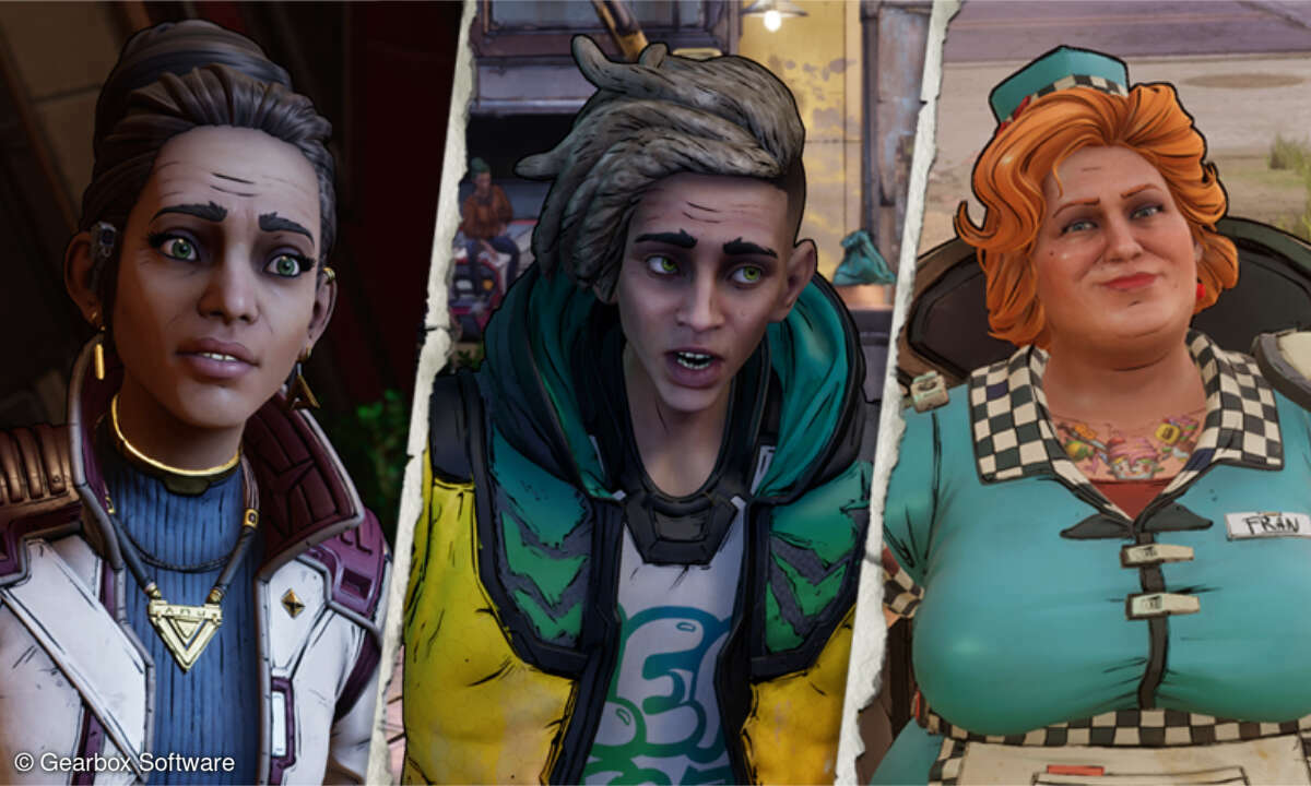 Das sympathische Helden-Trio ist Dreh- und Angelpunkt des Spielspaßes in New Tales from the Borderlands.