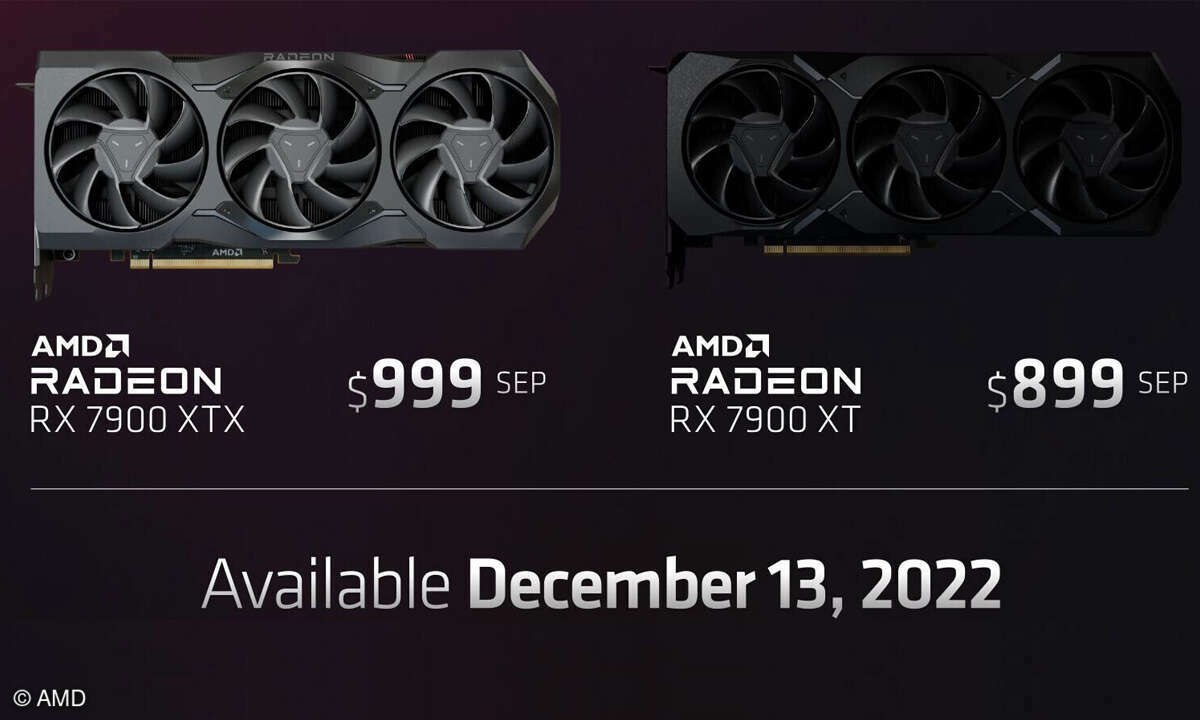 Über diese Preise für die Radeon RX 7900 XT(X) darf sich der preisbewusste Enthusiast durchaus freuen.