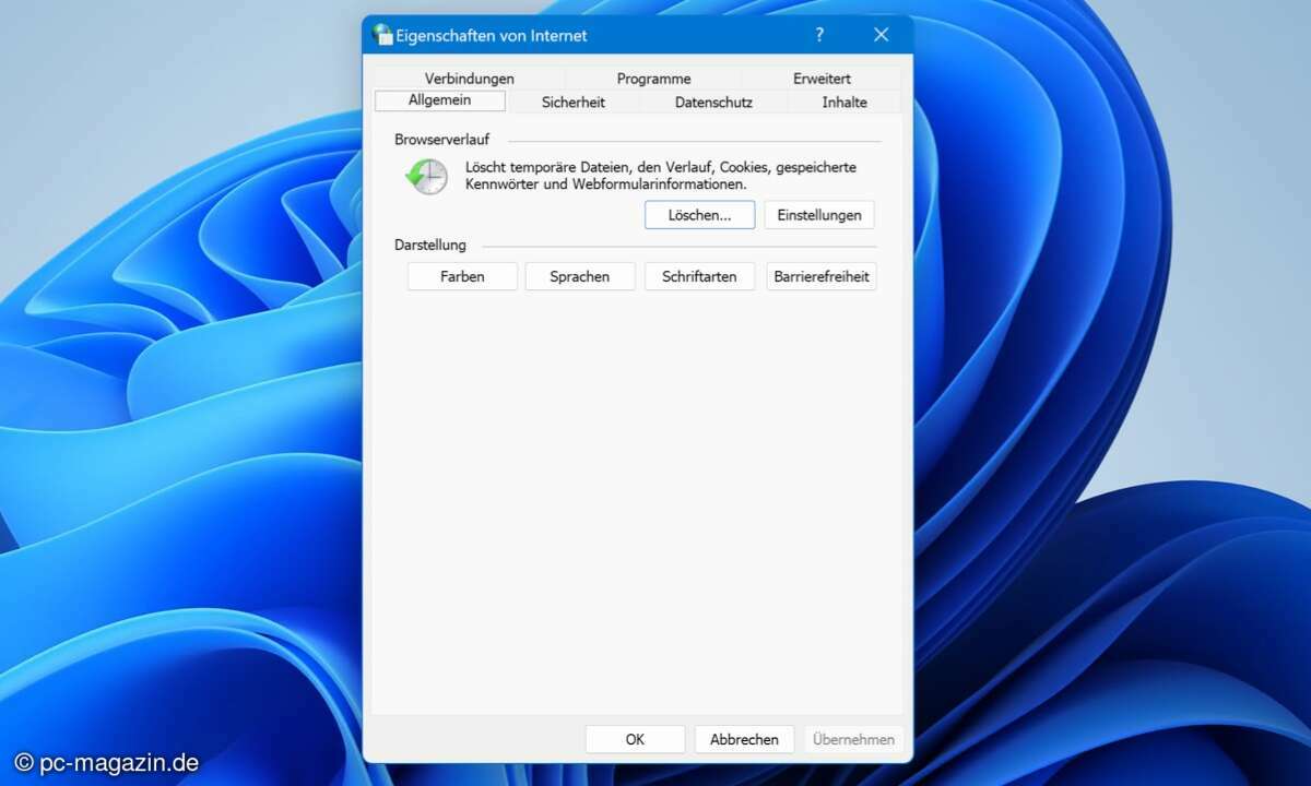 Ab Windows 10 nutzen Sie die Suchfunktion, um nach