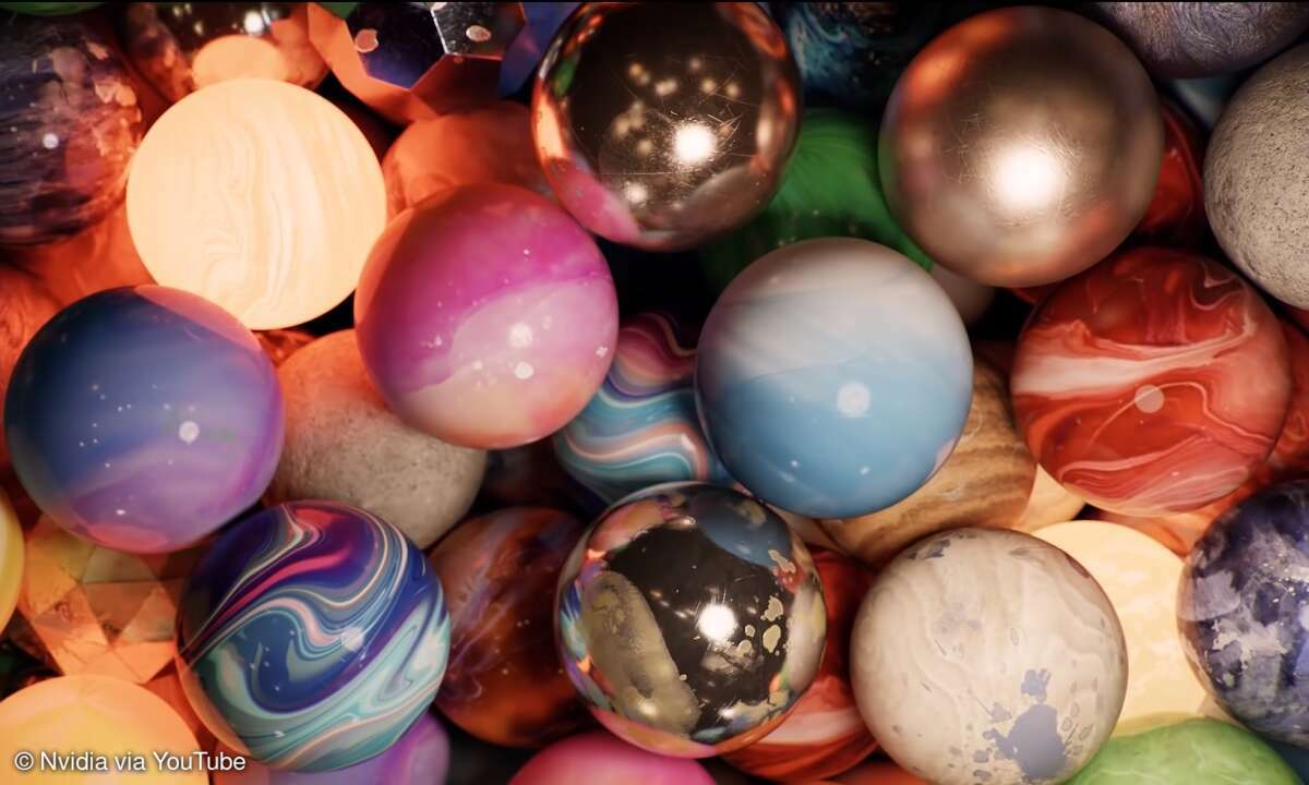Die Marbles RTX Demo gehört zu den anspruchsvollsten Raytracing-Tech-Demos.