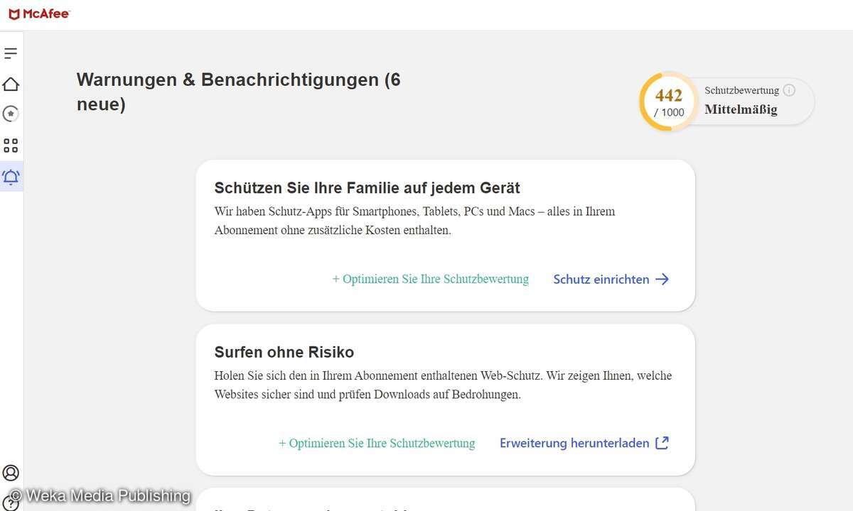 McAfee Identitätsschutz