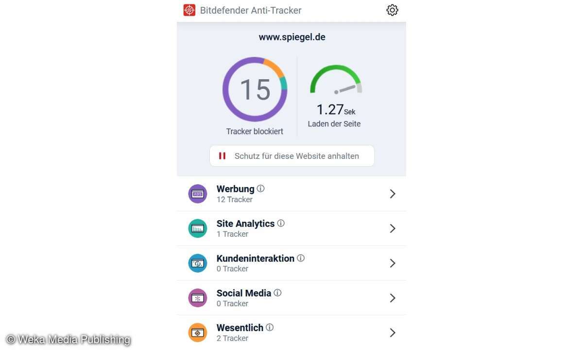 Bitdefender Tracking