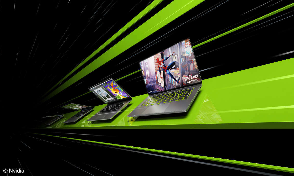 Die RTX-40-Serie wird wie erwartet auch für Laptops entwickelt.