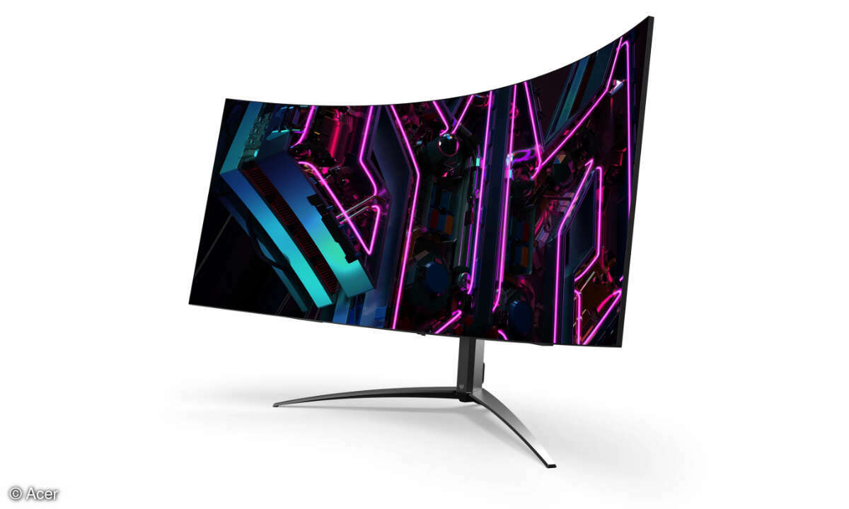 Der Acer Predator X45 verspricht trotz seiner Größe ein detailreiches und glasklares Bild.