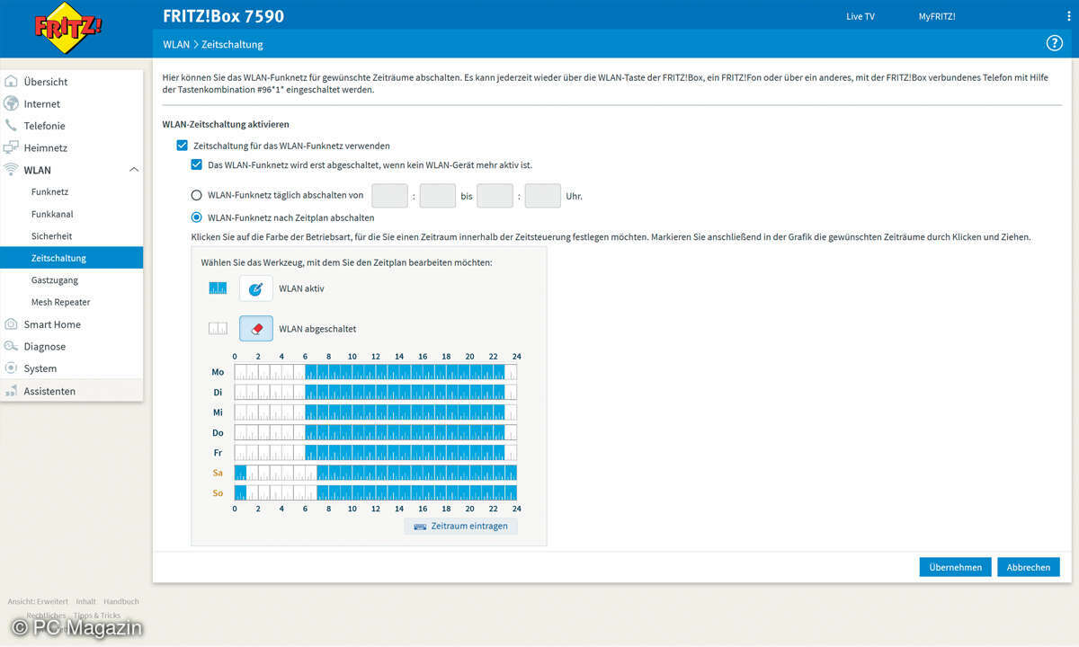 Fritzbox Tipps: Energie sparen
