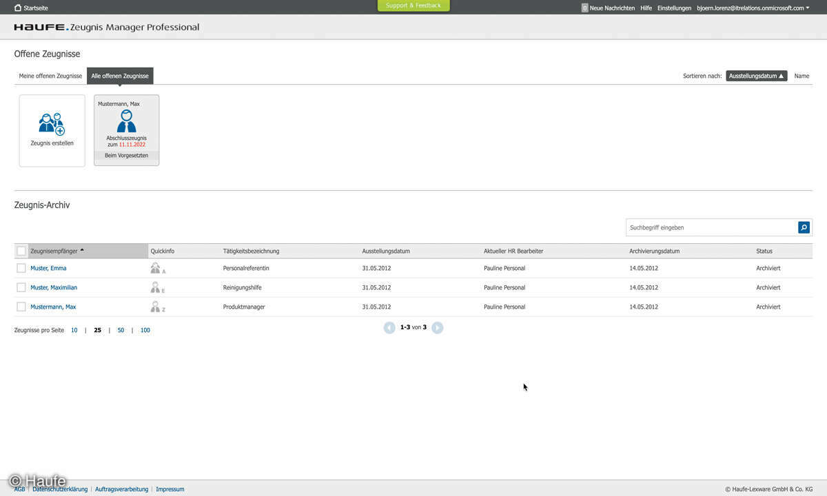 Online_Haufe-Zeugnis-Manager-Professional_Screenshot