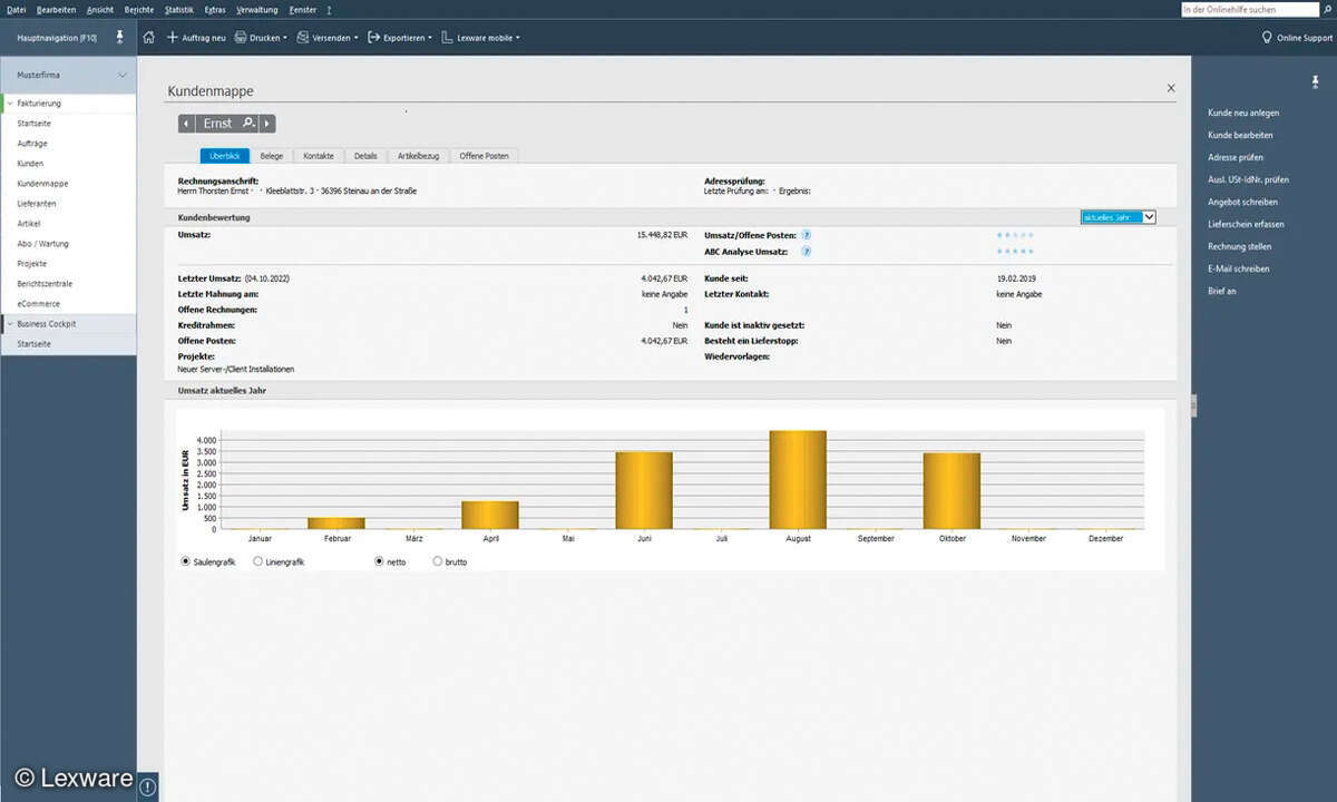 Online_Lexware-faktura-auftrag-2023_Screenshot