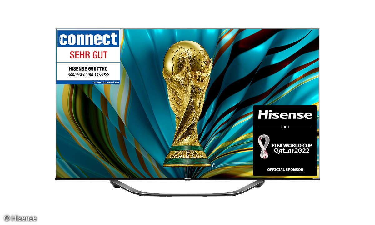 Mit dem Hisense 55U77HQ erhalten Sie moderne Features und ein starkes Bild zum fairen Preis.