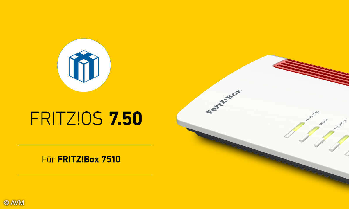 FritzOS: Version 7.50 steht jetzt auch für die Fritzbox 7510 zum Download zur Verfügung.