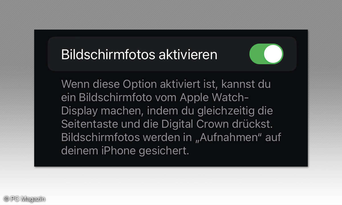 Wie nehme ich ein Screenshot auf? Screenshot