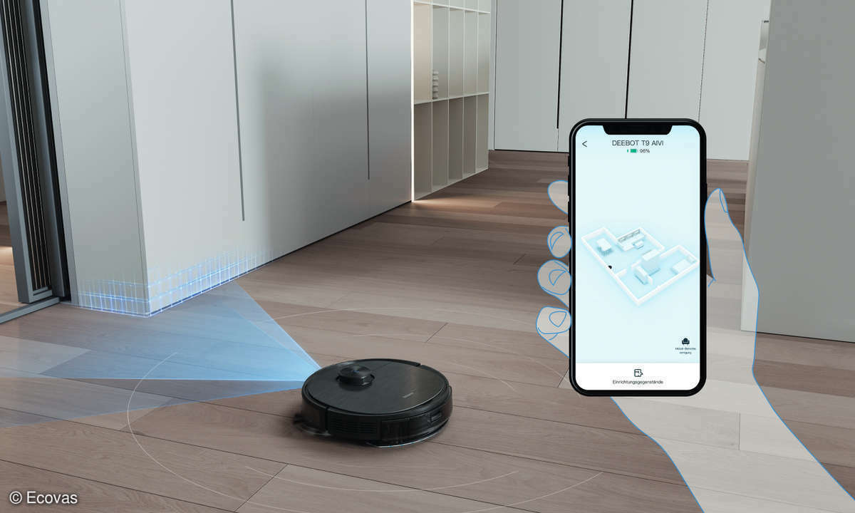 Ecovcas-Deebot-T9-AIVI-Visualisierung