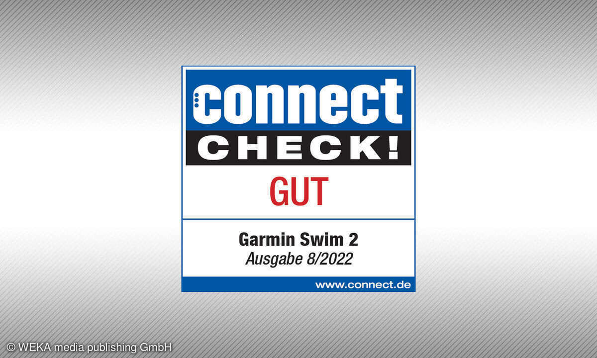Die Garmin Swim 2 hat ein