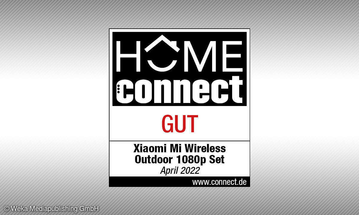 Xiaomi Mi Wireless Outdoor 1080p Set hat in unserem Test die Note