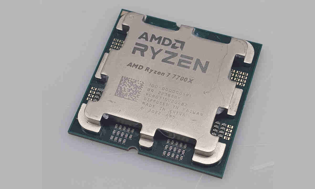 AMD Ryzen 7 7700X CPU 本体 AMD Ryzen 7 7700X 8 x 4.5 GHz Octa Core Prozessor (CPU) WOF Sockel