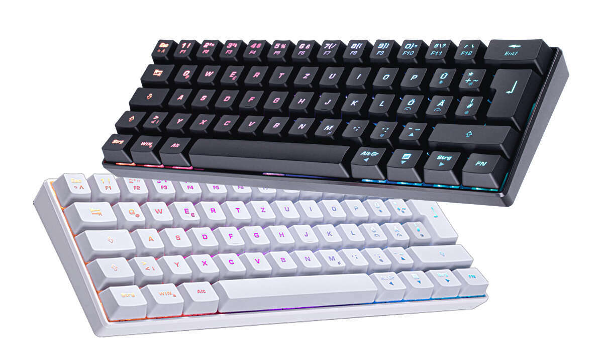 Gaming-Tastatur - ISY IGK-5000: Klein, aber oho!