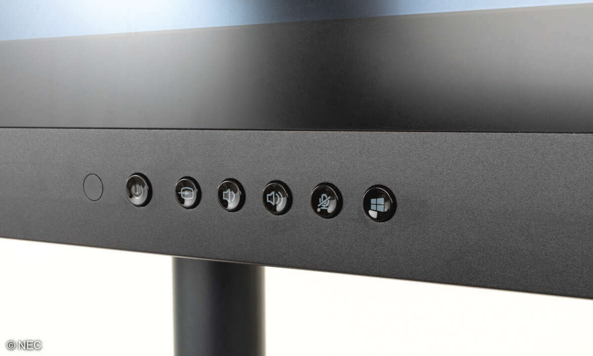 Online_Whiteboard-NEC-WD551_Detail_Tastenleiste_Front