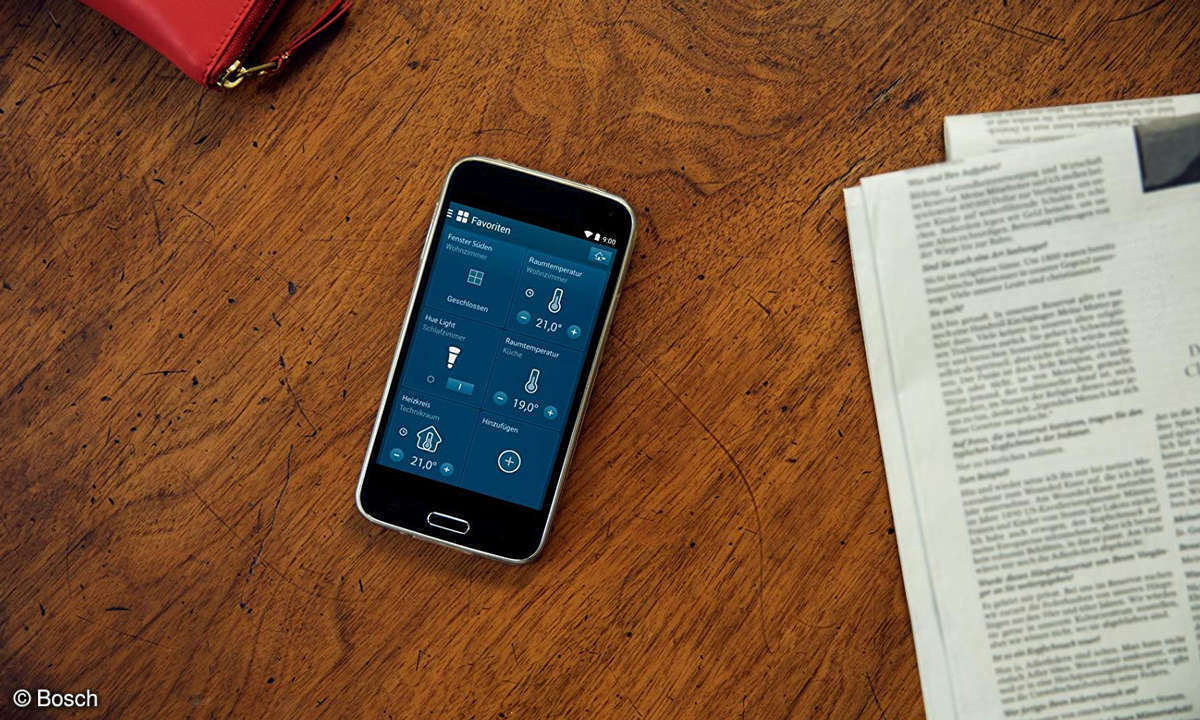 On demand: Per zugehöriger App lässt sich die Temperatur bequem steuern – auch von unterwegs.