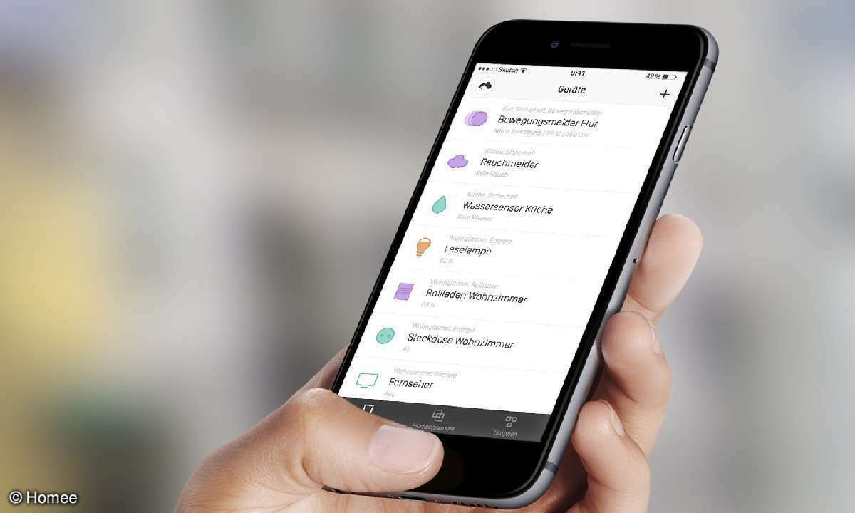 Homee - Steuerung per App