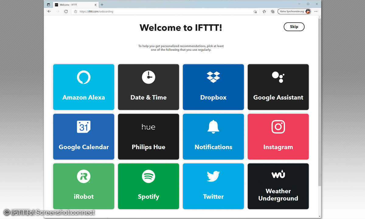 ifttt-Screenshot