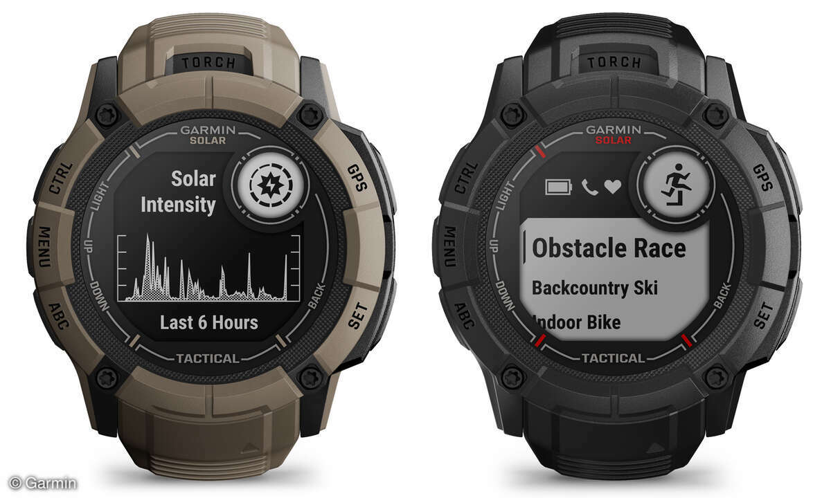 Garmin Instinct 2X Solar Tactical Edition Farben