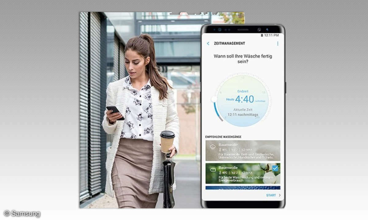 Samsung WW80T654ALX/S2 SmartThings-App