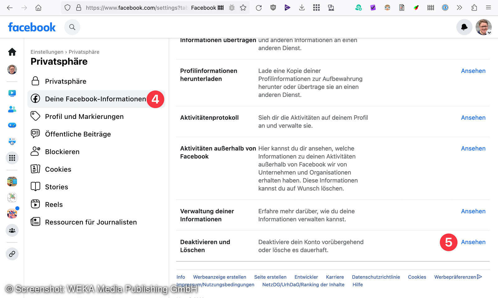 Facebook Konto deaktiveren oder löschen [Anleitung] connectliving
