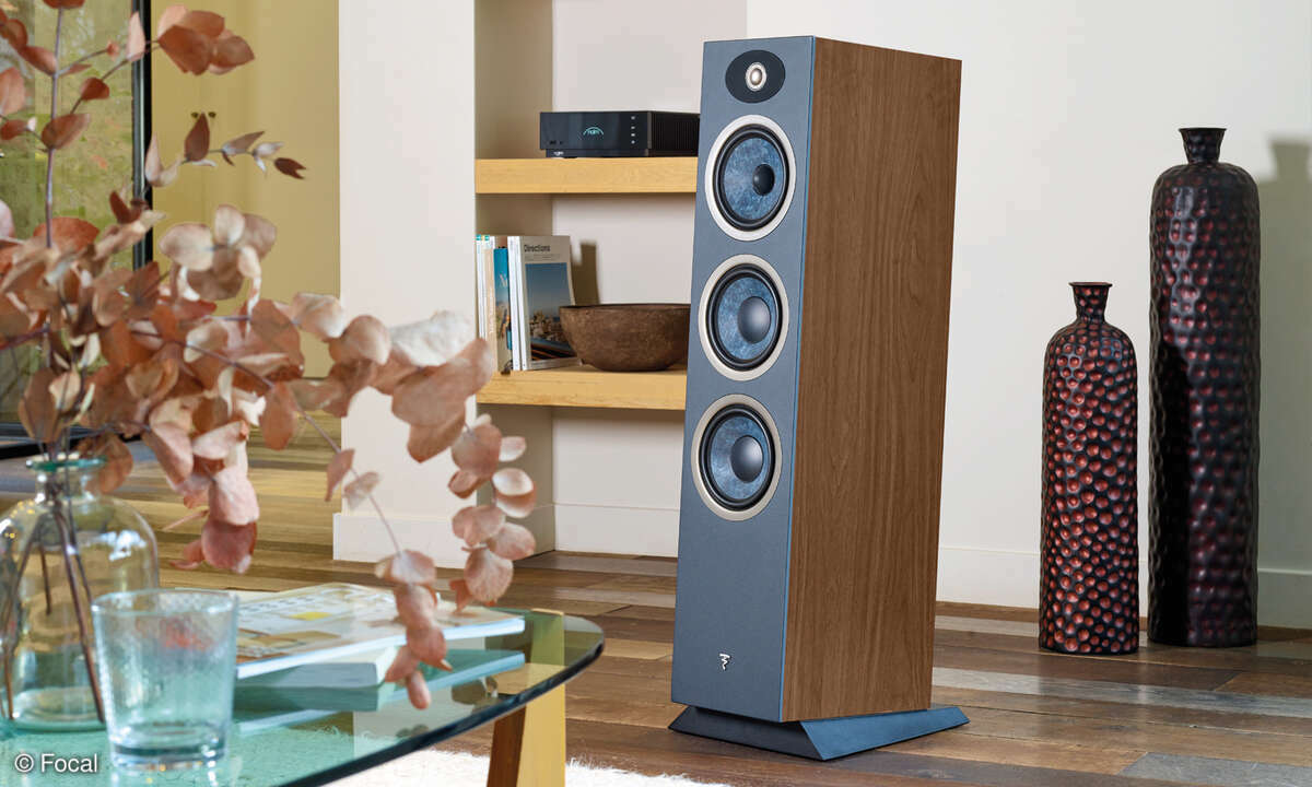 Focal Theva No3 in der Ausführung „dunkles Holz