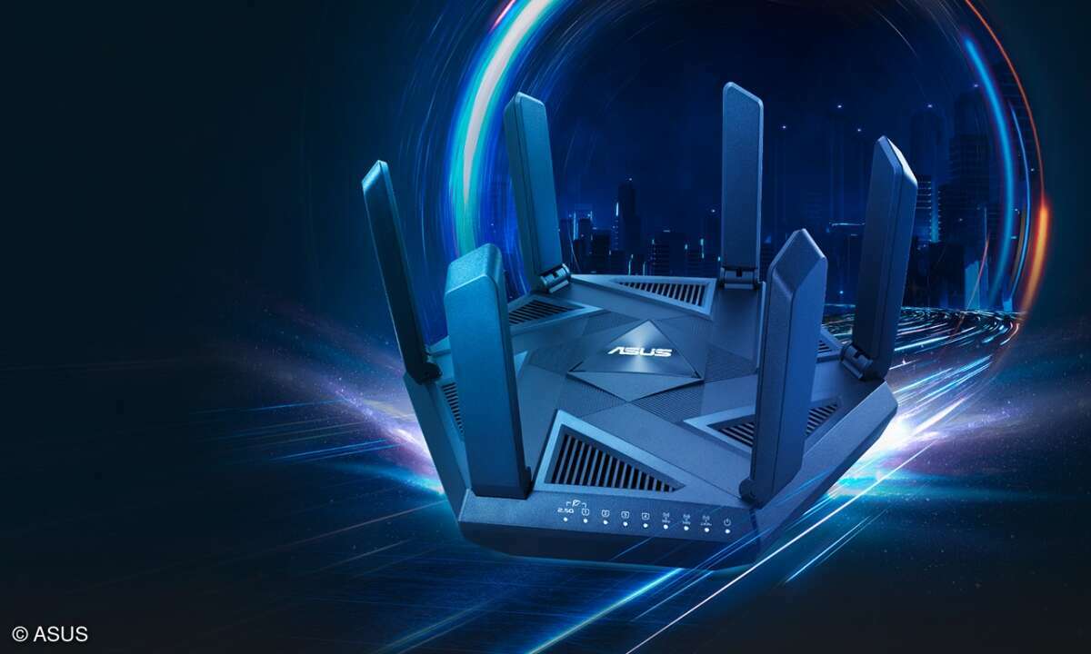 Der ASUS RT-AXE7800 bietet WiFi 6E und verspricht eine verbesserte Netzwerkkapazität, Leistung und die Konnektivität.