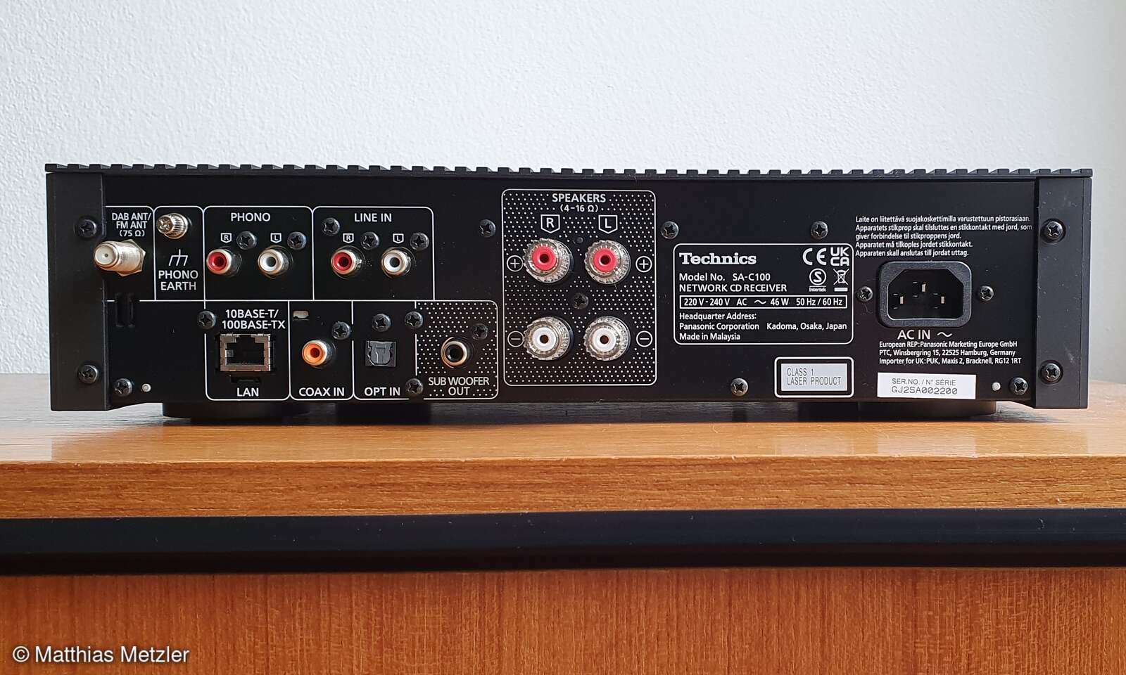 Technics SAC100 im Test Edler Entertainer connectliving