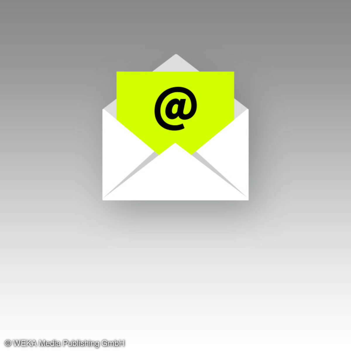 das phantom filme geöffneter Briefumschlag mit Mail-Symbol