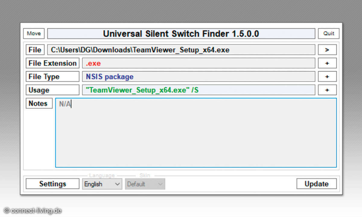 Paketmanager Chocolatey: Screenshot Ussf