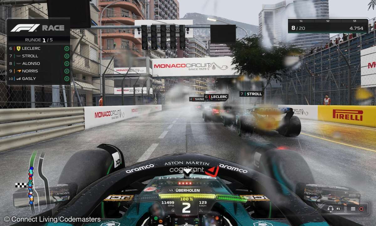 Aus spielerischer Sicht legt F1 23 im Test weiter zu. Vor allem Handling und KI wurden verbessert.