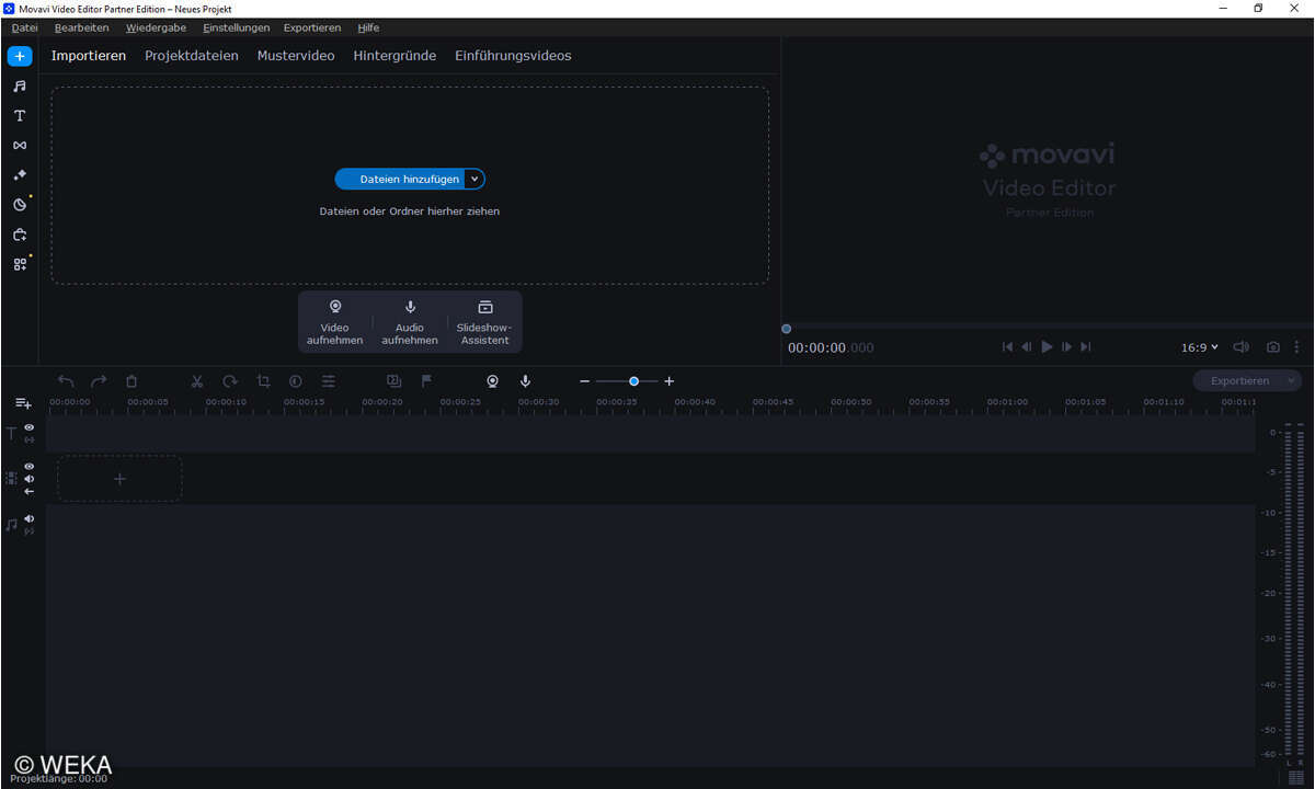 Online_M-T-VideokassettenDigitalisieren_Screenshot_Startbildschirm