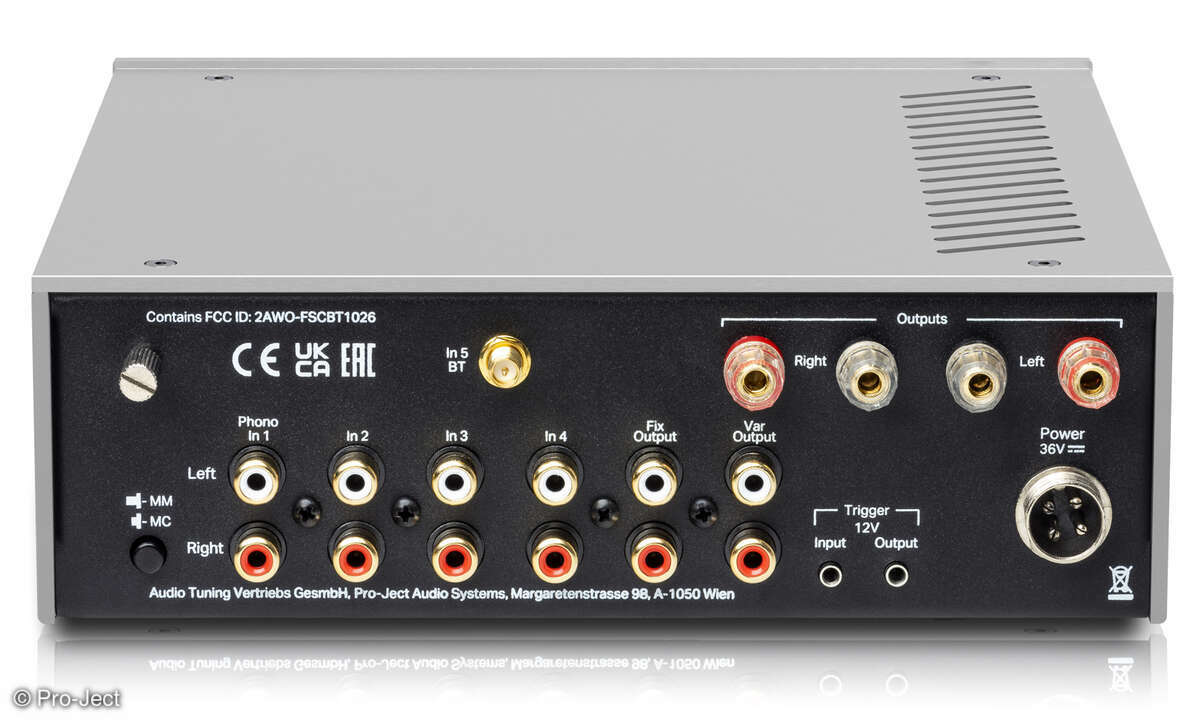 Pro-Ject Stereo Box DS3 silver back
