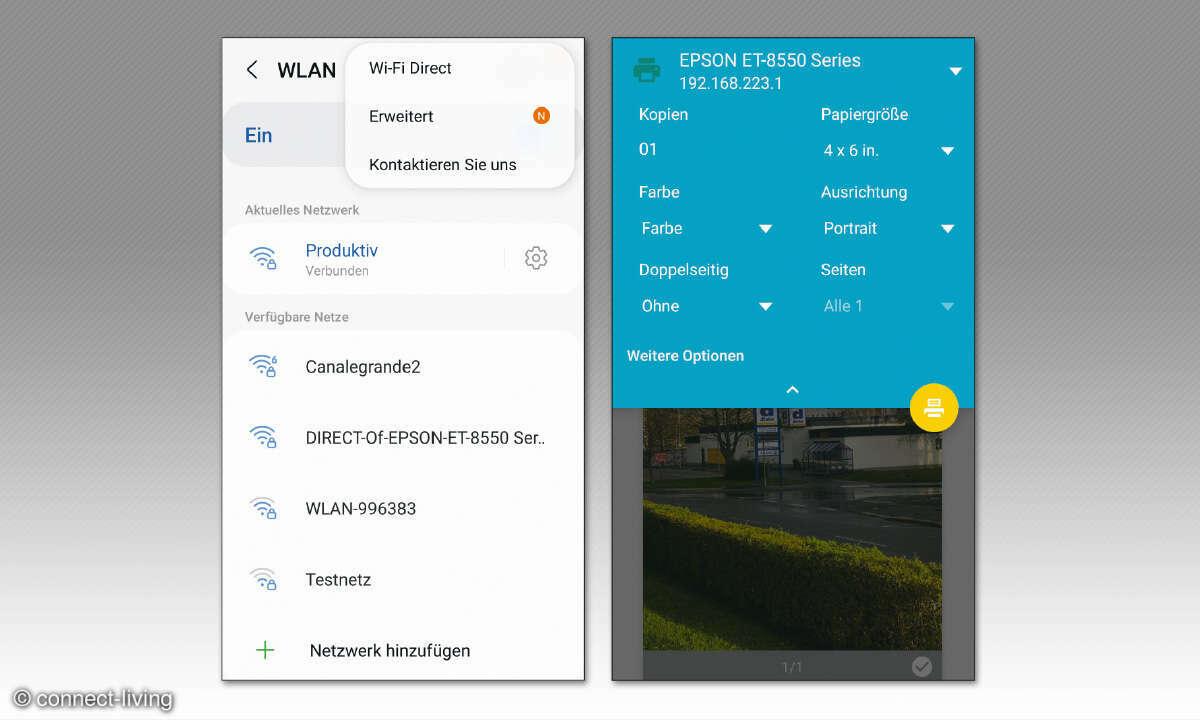 Smartphone-Drucken-Screenshots-NFC