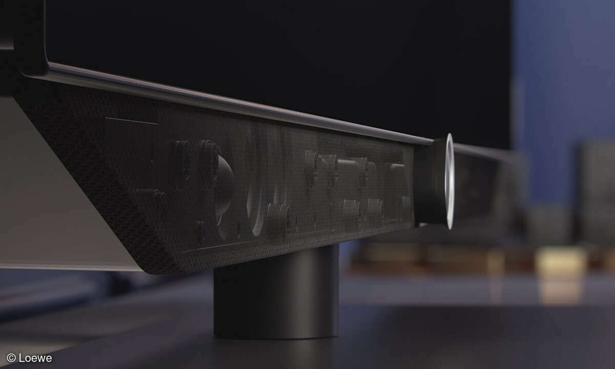 Loewe tele.vision 55 integrierte Soundbar