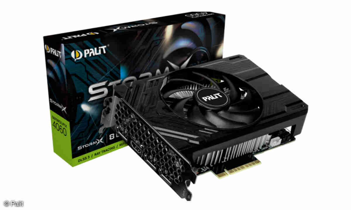 Palit: GeForce RTX 4060 mit kleinerer PCI-Express-Schnittstelle