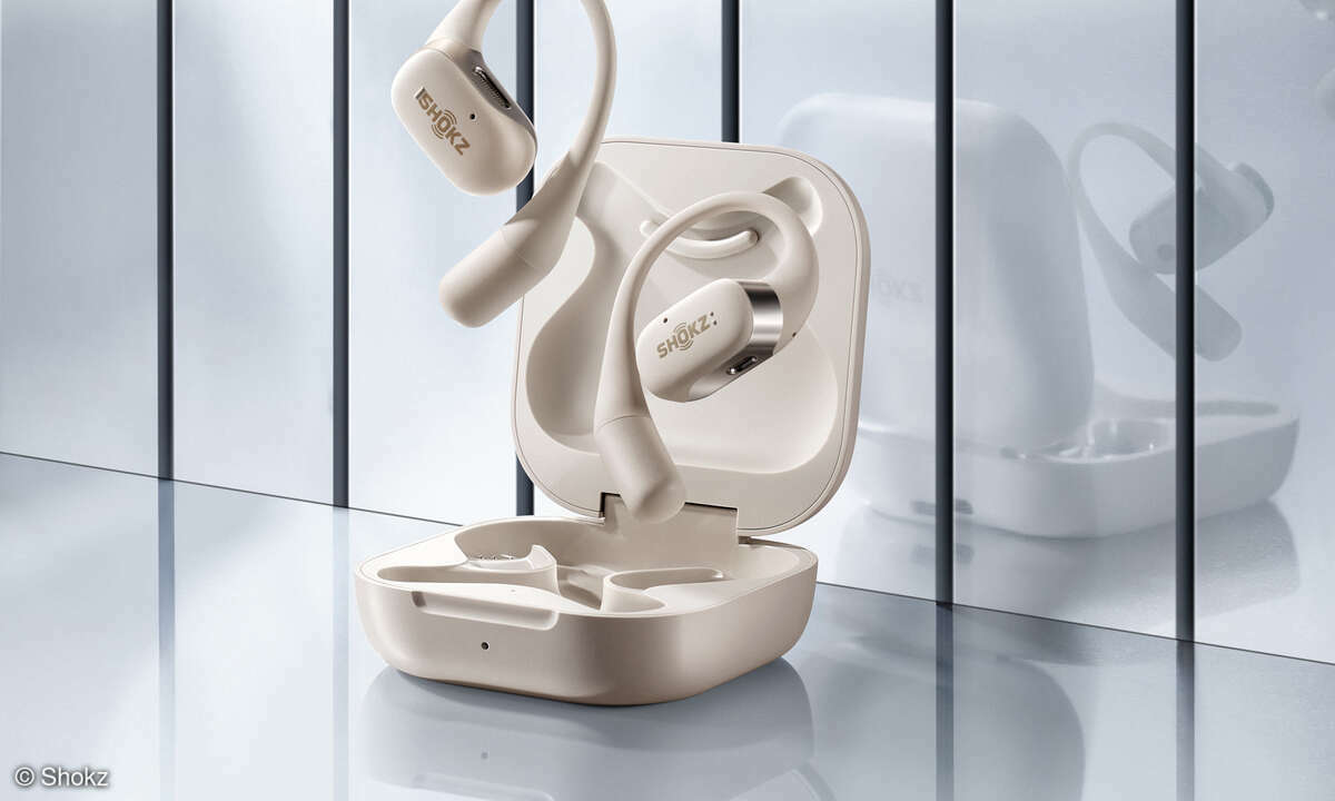 Shokz OpenFit in Beige