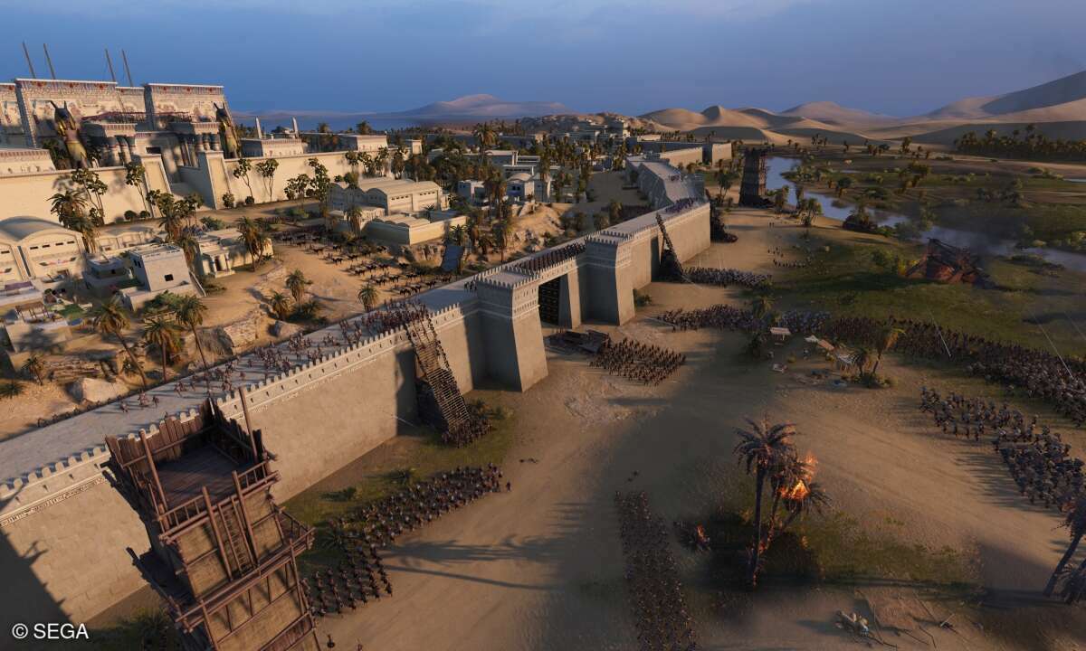 Total War: Pharao entführt Spieler in das alte Ägypten der Bronzezeit.