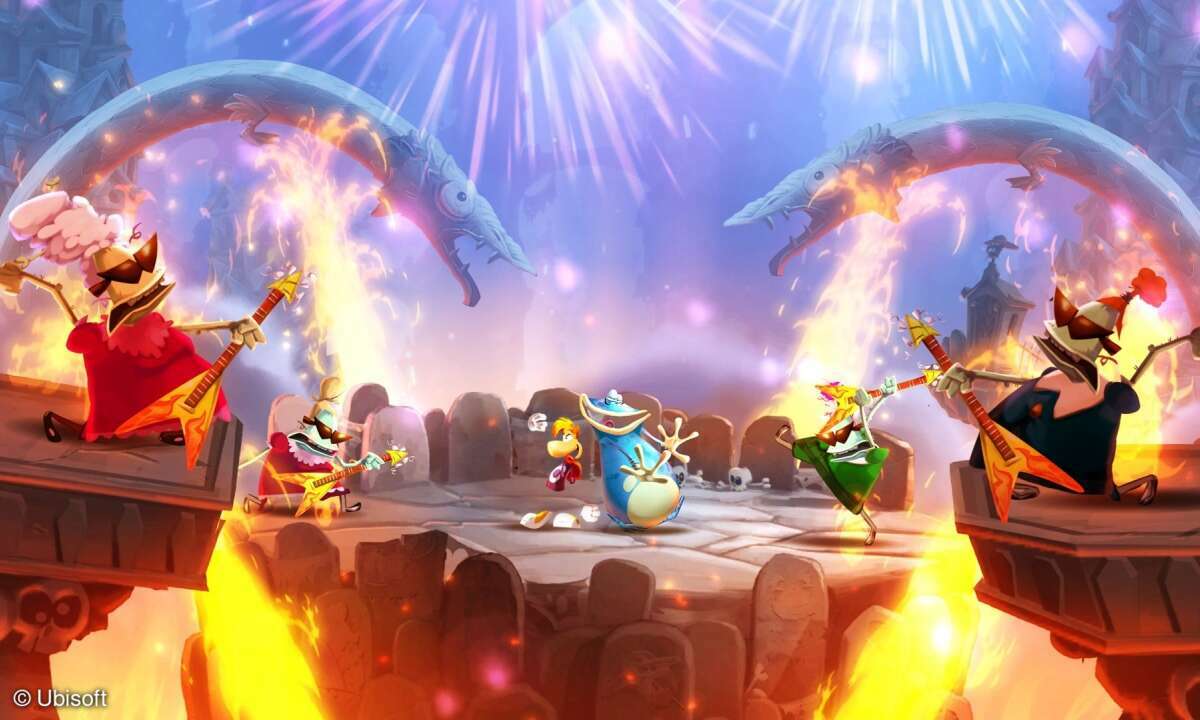 Bunt, charmant, schnell und witzig: Rayman Legends ist zweifelsohne einer der besten Plattformer aller Zeiten.