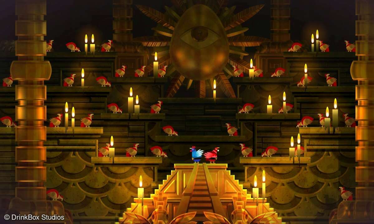 Welche Bedrohung geht von den geheimen Hühner-Illuminati aus? Guacamelee 2 punktet mit Witz, hat aber auch spielerisch einiges auf dem Kasten.