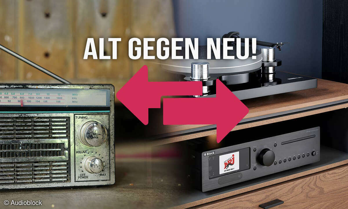 Block-Audio Alt gegen Neu