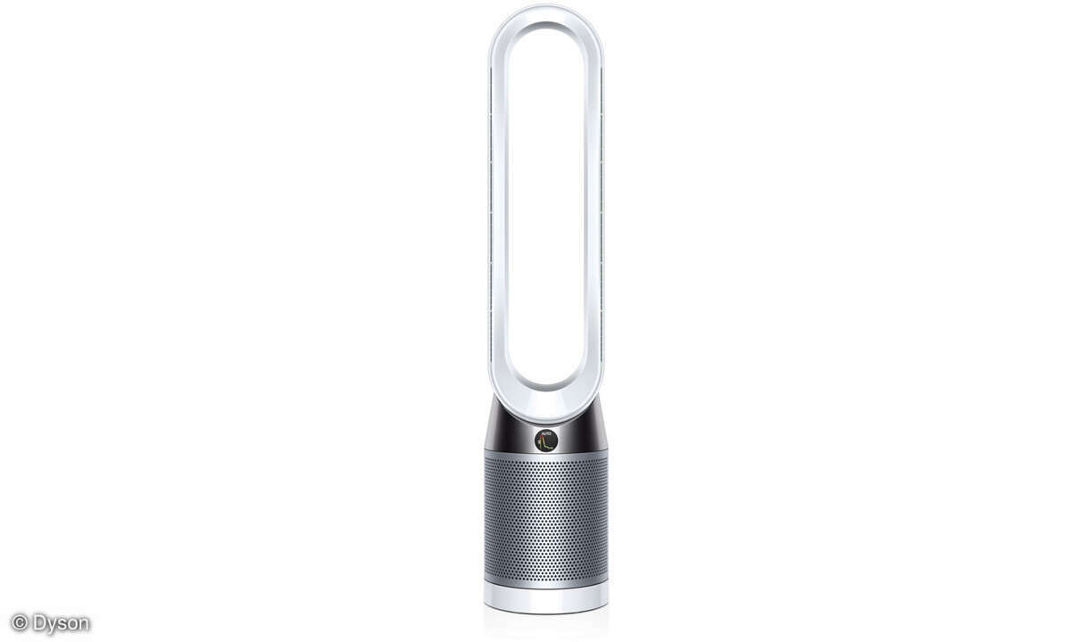 Der TP04 ist eines der älteren Dyson-Modelle, das noch ohne die HEPA13-Komplettversiegelung auskommen muss. Ansonsten entspricht er in seinen Leistungsdaten und dem Funktionsumfang dem neueren und 80 Euro günstigeren TP07. Trotzdem ist er nicht unint