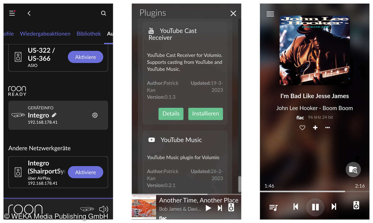 Volumio Integro App