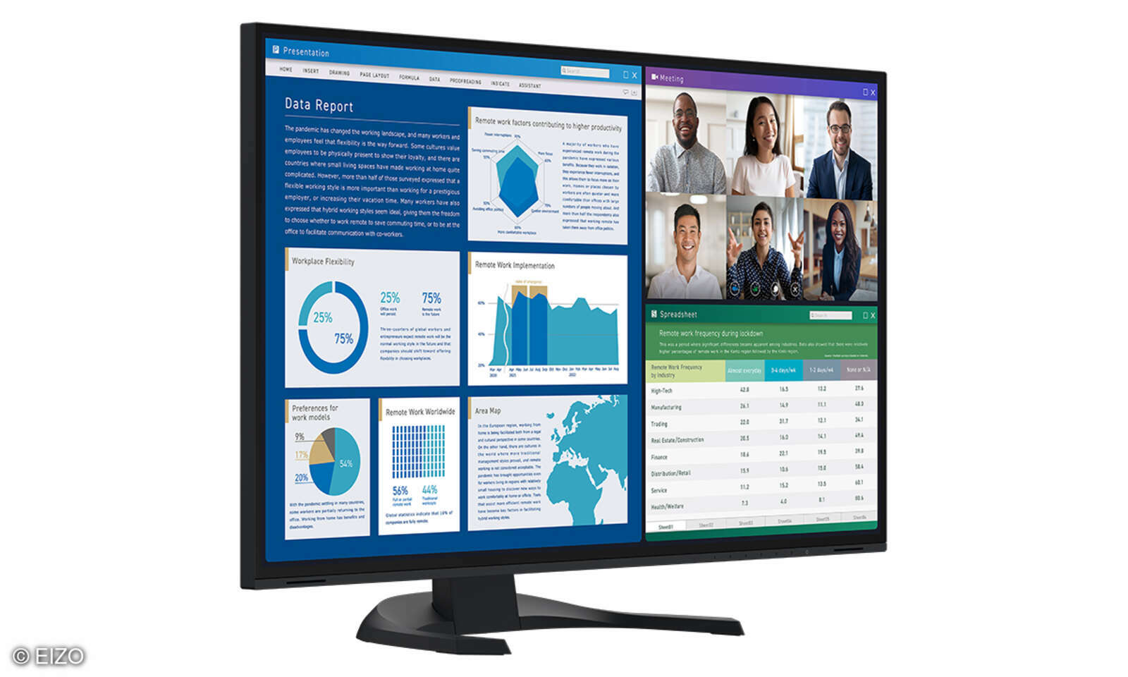 EIZO stellt FlexScan EV3240X und EV2740X mit 4K und USB-C-Konnektivität ...