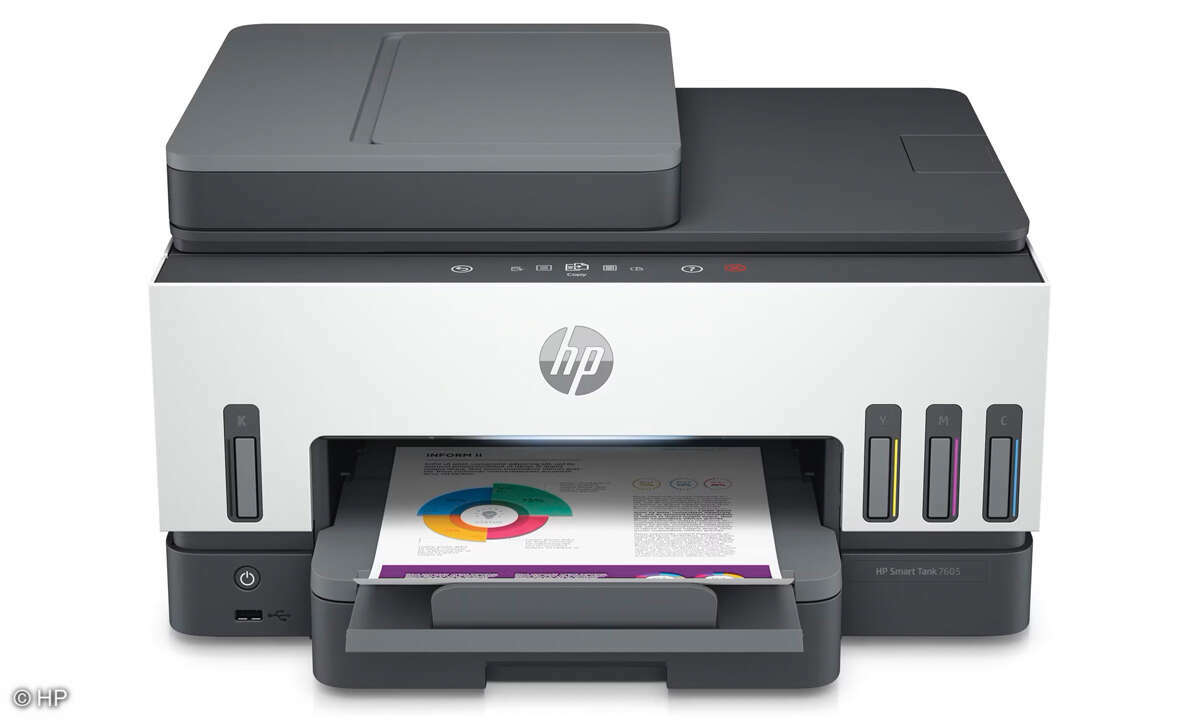 HP Smart Tank 7605 All-In-One im Test