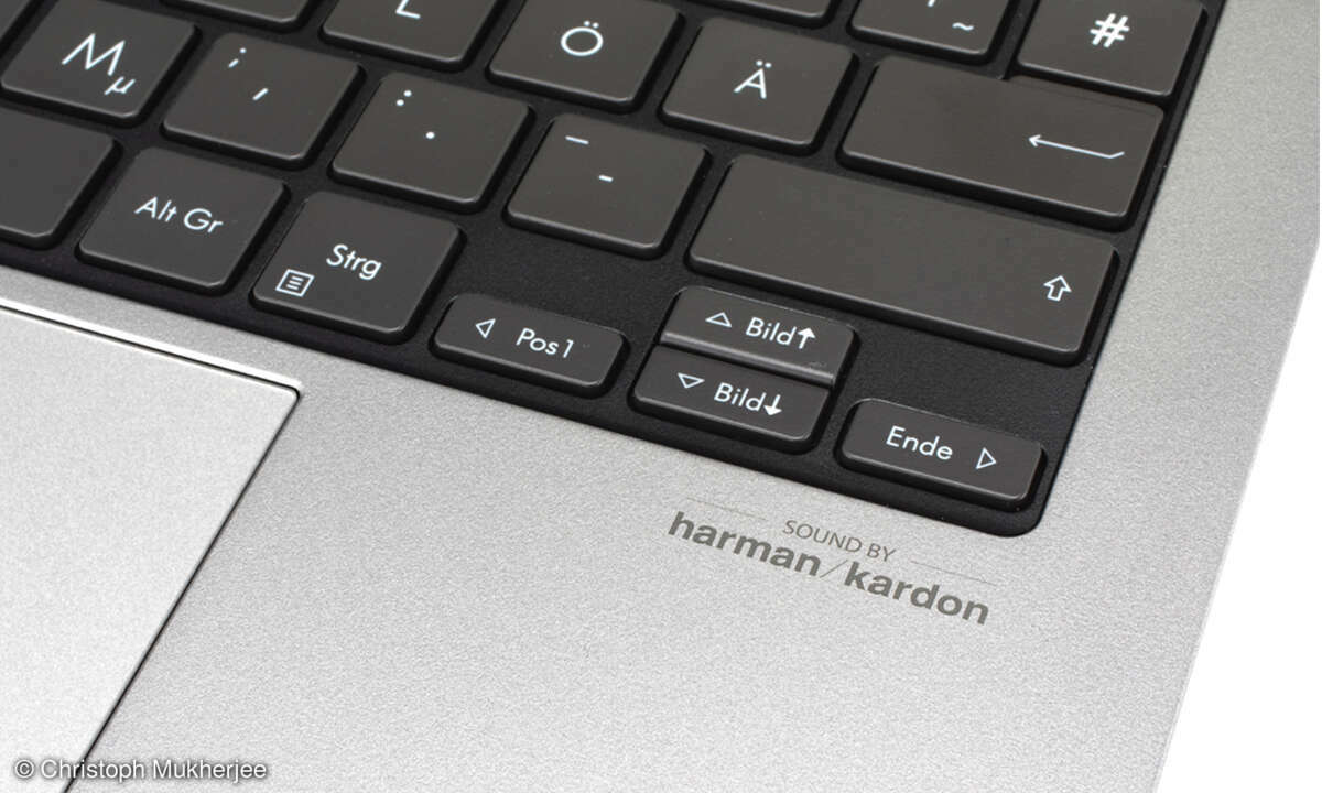 Asus Zenbook S 13 OLED (UX5304) im Test: Tastatur