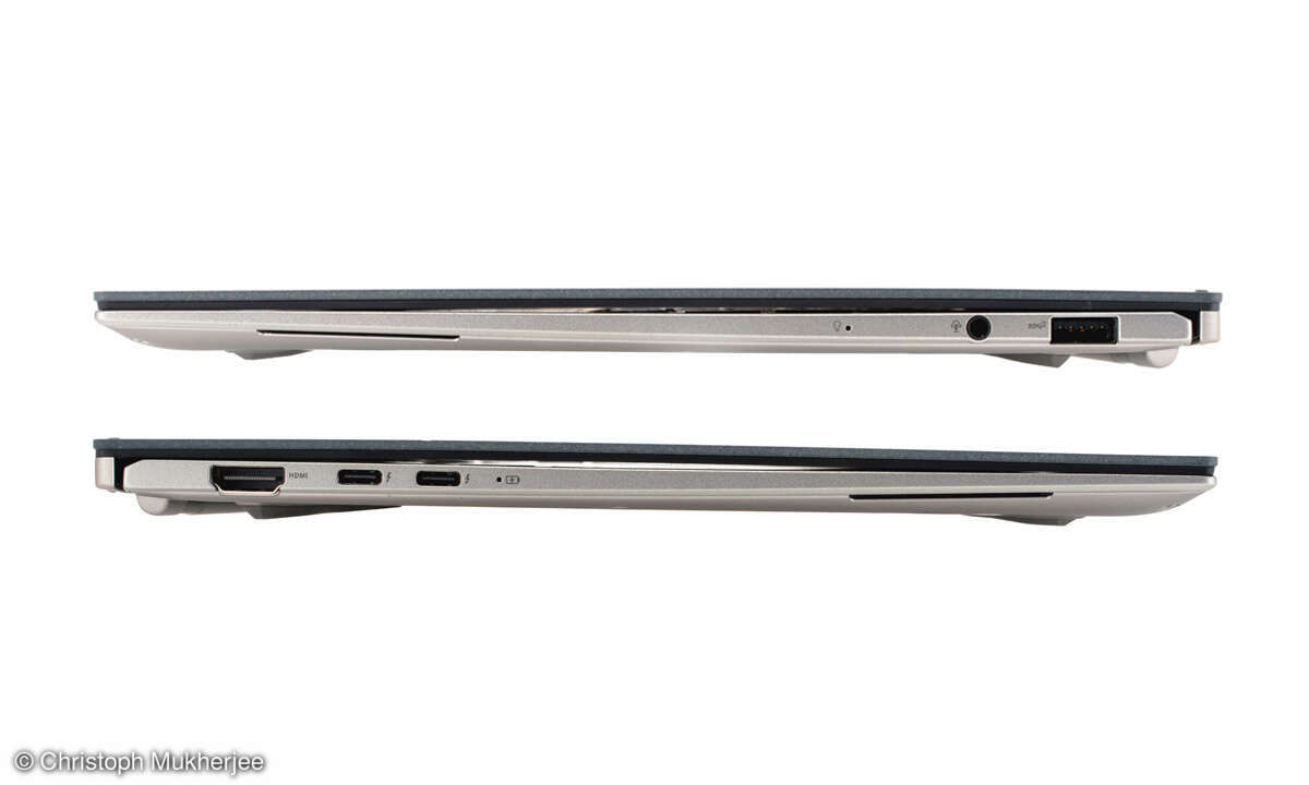 Asus Zenbook S 13 OLED (UX5304) im Test: Anschlüsse